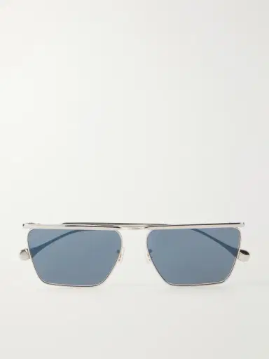 Oliver Peoples + Jil Sander Aviator-style Gold-toned Sunglasses | Thumbnail 6