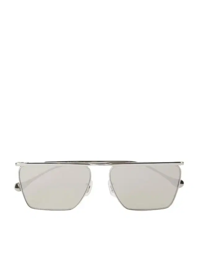 Oliver Peoples + Jil Sander Aviator-style Silver-tone Sunglasses
