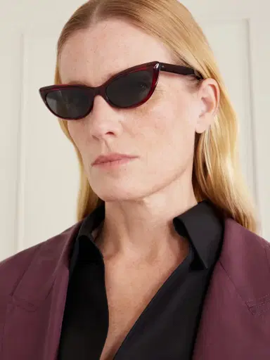 Oliver Peoples + Khaite 1963c Cat-eye Acetate Sunglasses | Thumbnail 2 Oliver Peoples + Khaite 1963c Cat-eye Acetate Sunglasses | Thumbnail 2