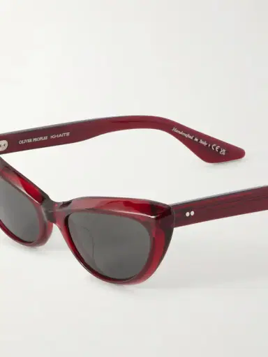Oliver Peoples + Khaite 1963c Cat-eye Acetate Sunglasses | Thumbnail 4 Oliver Peoples + Khaite 1963c Cat-eye Acetate Sunglasses | Thumbnail 4