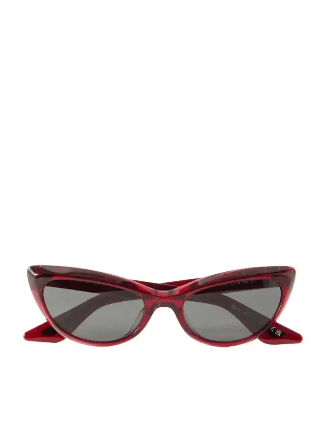 Oliver Peoples + Khaite 1963c Cat-eye Acetate Sunglasses