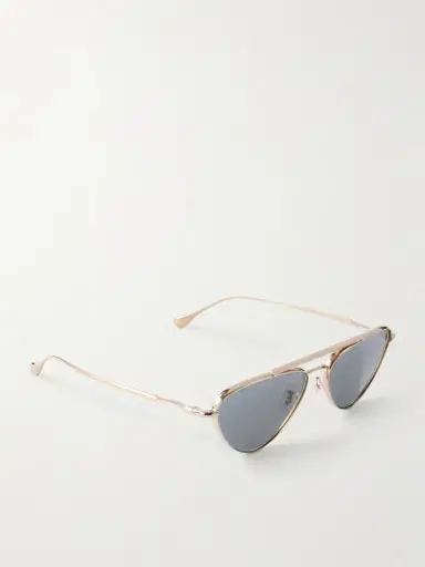 Oliver Peoples + Jil Sander Aviator-style Gold-tone Titanium Sunglasses | Thumbnail 4 Oliver Peoples + Jil Sander Aviator-style Gold-tone Titanium Sunglasses | Thumbnail 4