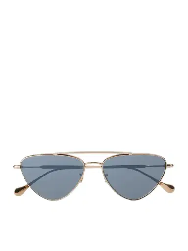 Oliver Peoples + Jil Sander Aviator-style Gold-tone Titanium Sunglasses | Thumbnail 1 Oliver Peoples + Jil Sander Aviator-style Gold-tone Titanium Sunglasses | Thumbnail 1