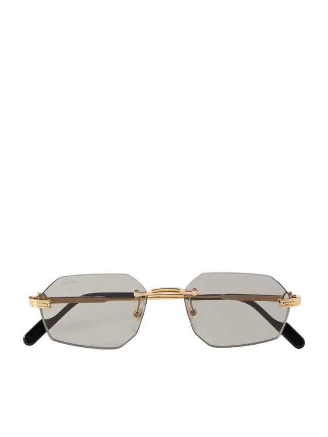 Cartier Eyewear Première De Cartier Round-frame Metal And Acetate Sunglasses