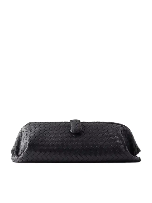 Lauren 1979 Intrecciato Leather Clutch