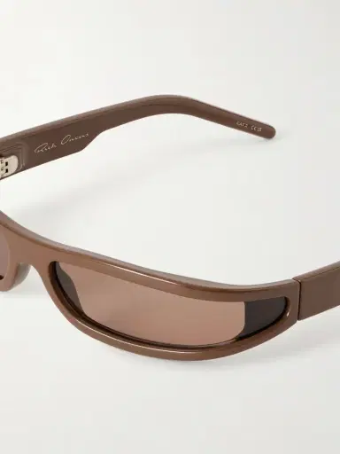 Rick Owens Fog Rectangle-frame Sunglasses | Thumbnail 4