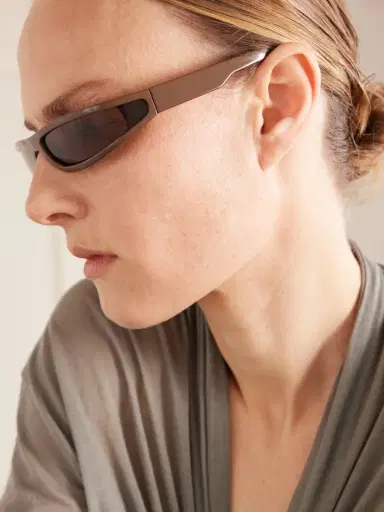 Rick Owens Fog Rectangle-frame Sunglasses | Thumbnail 5