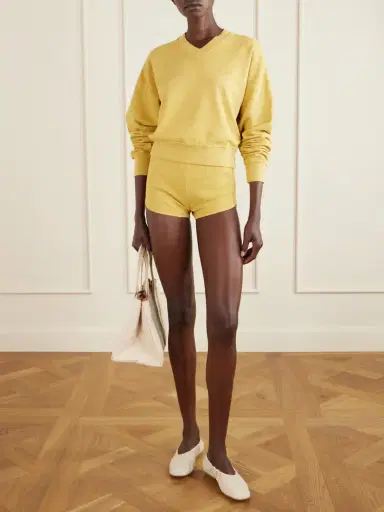 ÉTERNE Cotton-jersey Shorts | Thumbnail 2 ÉTERNE Cotton-jersey Shorts | Thumbnail 2