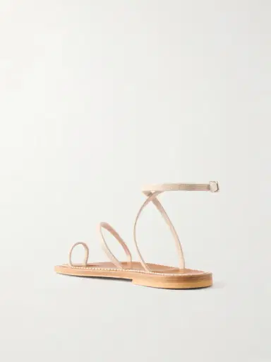 K Jacques St Tropez Loki Leather Thong Sandals | Thumbnail 3