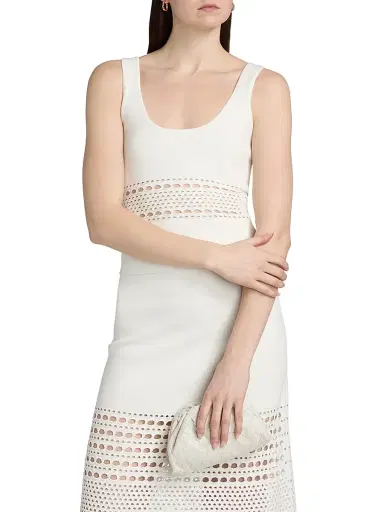 Simkhai Women's Fitzgerald Open Stitch Knit Tank - Ivory - Size XS | Thumbnail 3 Simkhai Women's Fitzgerald Open Stitch Knit Tank - Ivory - Size XS | Thumbnail 3
