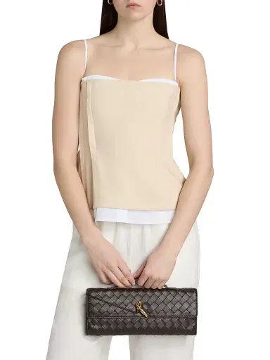 Simkhai Women's Cayden Linen Bustier Top - Sand Multi | Thumbnail 3