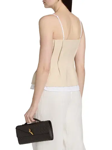 Simkhai Women's Cayden Linen Bustier Top - Sand Multi | Thumbnail 5