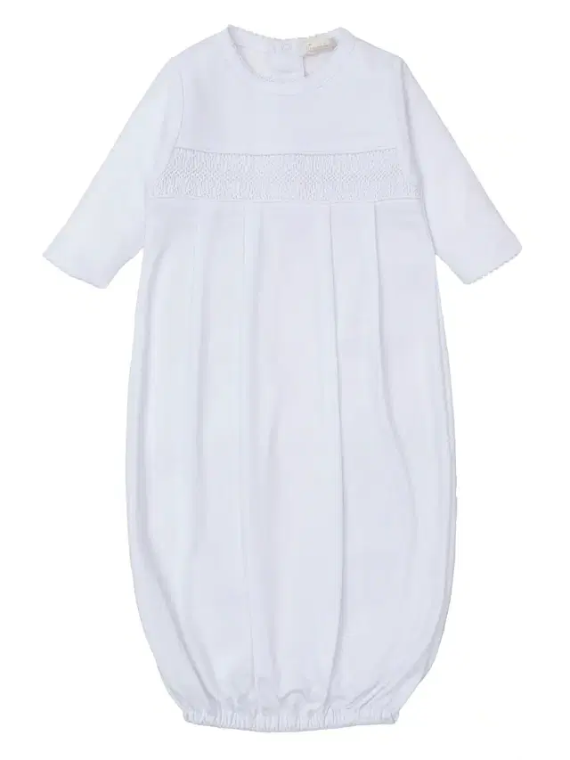 Kissy Kissy Baby's Charmed Cotton Sleeper Gown - White