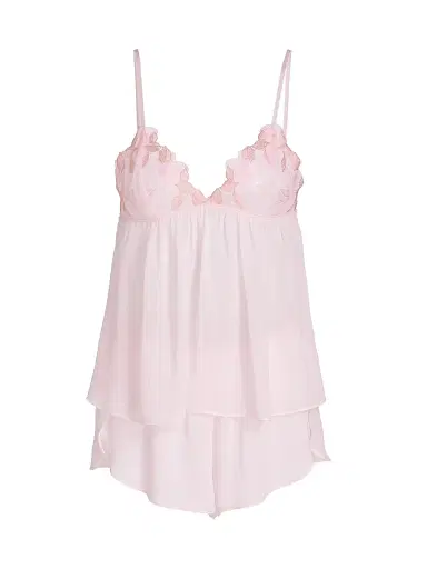 In Bloom Women's Emmy Cami Shorts Pajama Set - Rosewater - Size XL | Thumbnail 1 In Bloom Women's Emmy Cami Shorts Pajama Set - Rosewater - Size XL | Thumbnail 1