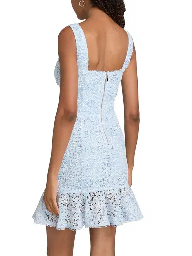 Generation Love Women's Celena Lace Minidress - Light Blue White - Size 14 | Thumbnail 5 Generation Love Women's Celena Lace Minidress - Light Blue White - Size 14 | Thumbnail 5
