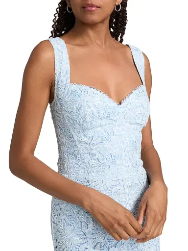 Generation Love Women's Celena Lace Minidress - Light Blue White - Size 14 | Thumbnail 6 Generation Love Women's Celena Lace Minidress - Light Blue White - Size 14 | Thumbnail 6
