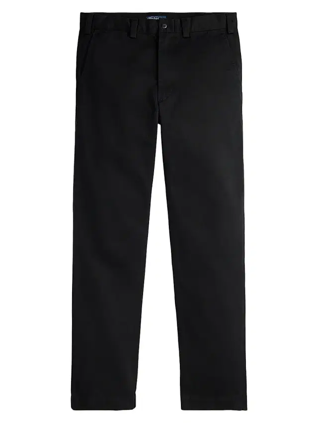 Polo Ralph Lauren Men's Salinger Cotton Twill Straight-Leg Pants - Polo Black