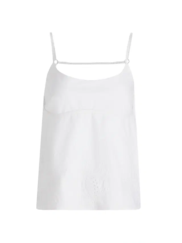 rag & bone Women's Maggie Embroidered Cotton Camisole - White