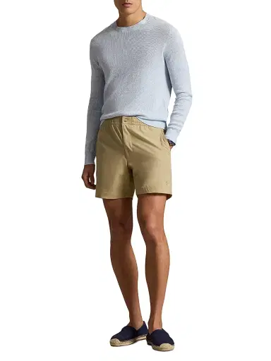 Polo Ralph Lauren Men's Elasticized Waistband Mid-Rise Trunks | Thumbnail 2 Polo Ralph Lauren Men's Elasticized Waistband Mid-Rise Trunks | Thumbnail 2
