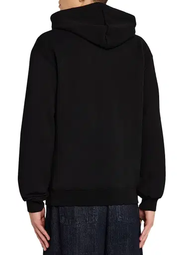 Jacquemus Men's Logo Fleece Hoodie - Black - Size XXL | Thumbnail 4 Jacquemus Men's Logo Fleece Hoodie - Black - Size XXL | Thumbnail 4