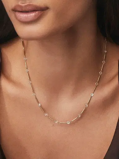 64 Facets Women's Ethereal 18K Yellow Gold & 3.52 TCW Diamond Necklace - Yellow Gold | Thumbnail 4 64 Facets Women's Ethereal 18K Yellow Gold & 3.52 TCW Diamond Necklace - Yellow Gold | Thumbnail 4