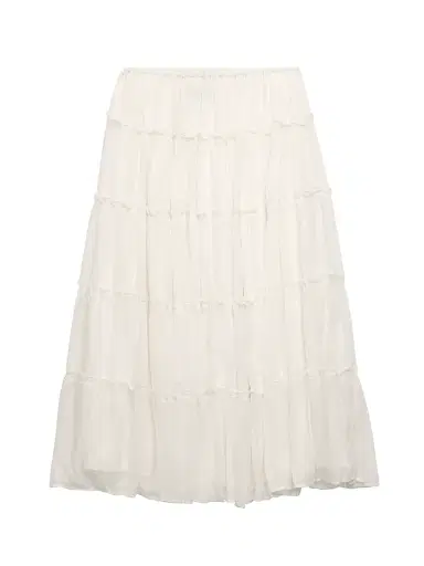 KatieJ NYC Girl's Carly Maxi Skirt - Vintage White - Size 12 | Thumbnail 2