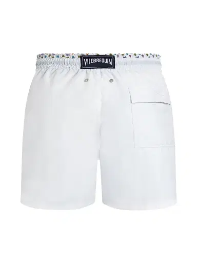 Vilebrequin Men's Micro Ronde des Tortues Swim Shorts - White - Size XXXL | Thumbnail 2