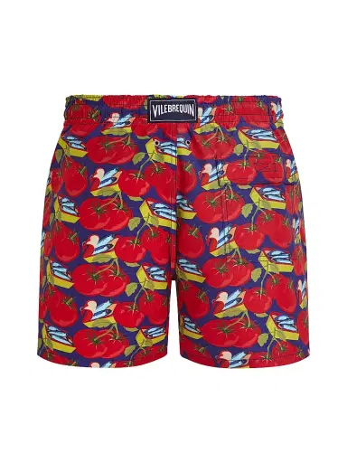 Vilebrequin Men's Sardine & Tomato Swim Shorts - Red - Size XXL | Thumbnail 2