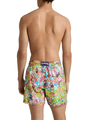 Vilebrequin Men's Multicolor Bubble Print Swim Shorts | Thumbnail 4 Vilebrequin Men's Multicolor Bubble Print Swim Shorts | Thumbnail 4