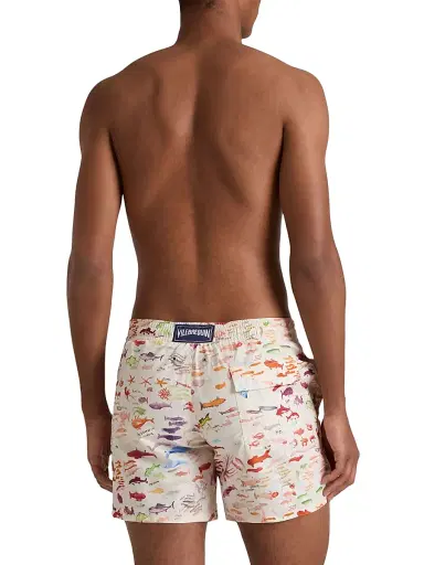 Vilebrequin Men's X Fabrice Hyber Pescador Swim Shorts | Thumbnail 4 Vilebrequin Men's X Fabrice Hyber Pescador Swim Shorts | Thumbnail 4