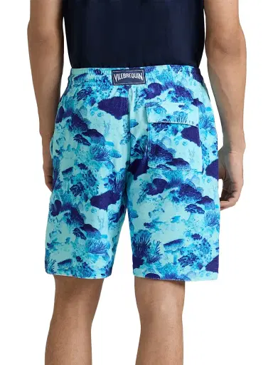Vilebrequin Men's Coraf Reef Terry Bermuda Swimshorts - Blue - Size XXL | Thumbnail 4 Vilebrequin Men's Coraf Reef Terry Bermuda Swimshorts - Blue - Size XXL | Thumbnail 4