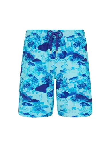 Vilebrequin Men's Coraf Reef Terry Bermuda Swimshorts - Blue - Size XXL | Thumbnail 1 Vilebrequin Men's Coraf Reef Terry Bermuda Swimshorts - Blue - Size XXL | Thumbnail 1