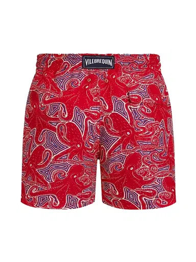 Vilebrequin Men's Hypnoctopus Swim Shorts - Poppy Popp - Size XXL | Thumbnail 2 Vilebrequin Men's Hypnoctopus Swim Shorts - Poppy Popp - Size XXL | Thumbnail 2