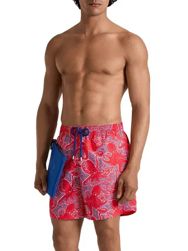 Vilebrequin Men's Hypnoctopus Swim Shorts - Poppy Popp - Size XXL | Thumbnail 3 Vilebrequin Men's Hypnoctopus Swim Shorts - Poppy Popp - Size XXL | Thumbnail 3