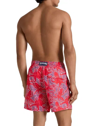 Vilebrequin Men's Hypnoctopus Swim Shorts - Poppy Popp - Size XXL | Thumbnail 4 Vilebrequin Men's Hypnoctopus Swim Shorts - Poppy Popp - Size XXL | Thumbnail 4