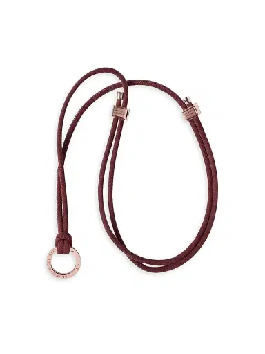 Brunello Cucinelli Women's Alcantara Glasses Cord with Monili | Thumbnail 1