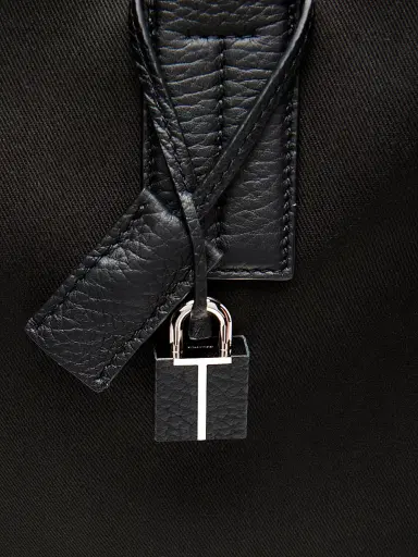 Tom Ford Men's Canvas & Leather East-West Tote Bag - Black | Thumbnail 5