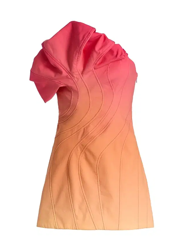 Acler Women's Catterick Gradient Strapless Minidress - Tropical Breeze