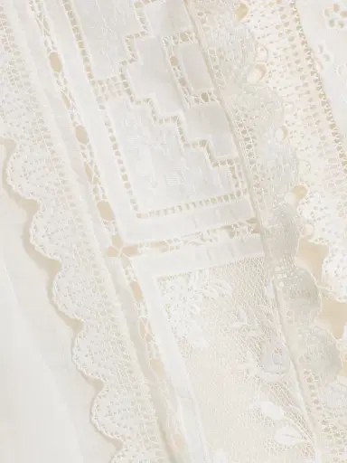 Zimmermann Women's Aster Embroidered Blouse - | Thumbnail 7