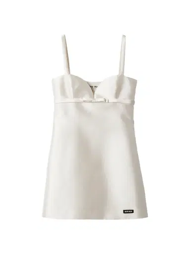 Miu Miu Silk and Wool Mini-Dress | Thumbnail 1