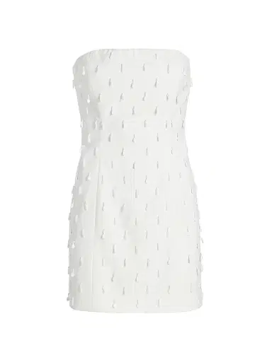 Generation Love Women's Isabel Embellished Strapless Crepe Minidress - White - Size XL | Thumbnail 1 Generation Love Women's Isabel Embellished Strapless Crepe Minidress - White - Size XL | Thumbnail 1