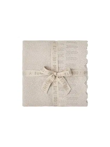 Barefoot Dreams CozyChic Textured Cotton-Blend Throw Blanket | Thumbnail 5 Barefoot Dreams CozyChic Textured Cotton-Blend Throw Blanket | Thumbnail 5