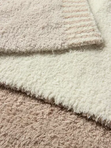 Barefoot Dreams Cozychic Cova Center Stripe Throw Blanket - Beach Glass Multi | Thumbnail 4 Barefoot Dreams Cozychic Cova Center Stripe Throw Blanket - Beach Glass Multi | Thumbnail 4