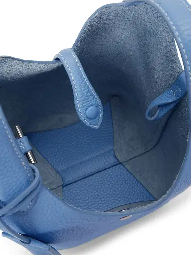 Polo Ralph Lauren Women's Polo Play Leather Tote Bag - Blue | Thumbnail 4