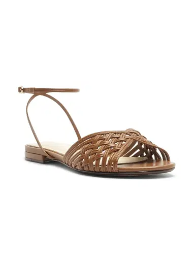 Alexandre Birman Women's Lilian Woven Leather Sandals - Espresso | Thumbnail 2 Alexandre Birman Women's Lilian Woven Leather Sandals - Espresso | Thumbnail 2