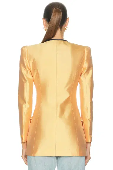 Valentino Shantung Coat | Thumbnail 3 Valentino Shantung Coat | Thumbnail 3
