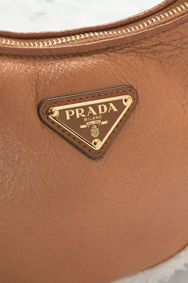 Prada Shearling Arque Shoulder Bag | Thumbnail 5