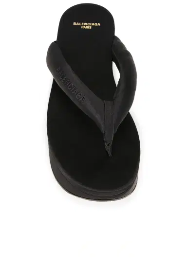 Balenciaga Gaeta Thong Wedge Sandal | Thumbnail 4 Balenciaga Gaeta Thong Wedge Sandal | Thumbnail 4