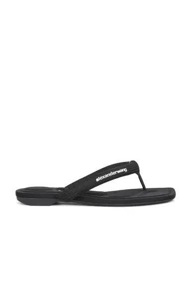 Alexander Wang Jenna Tubular Flat Thong Sandal | Thumbnail 1 Alexander Wang Jenna Tubular Flat Thong Sandal | Thumbnail 1