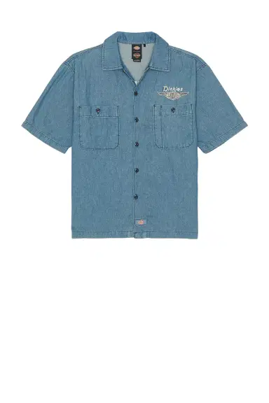 Dickies x Harley Davidson Short Sleeve Work Shirt | Thumbnail 4 Dickies x Harley Davidson Short Sleeve Work Shirt | Thumbnail 4